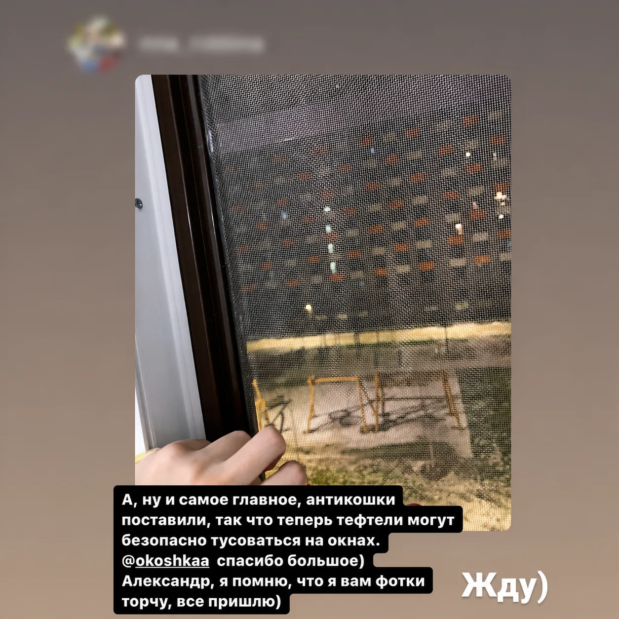 Отзыв клиента ОКОШКА