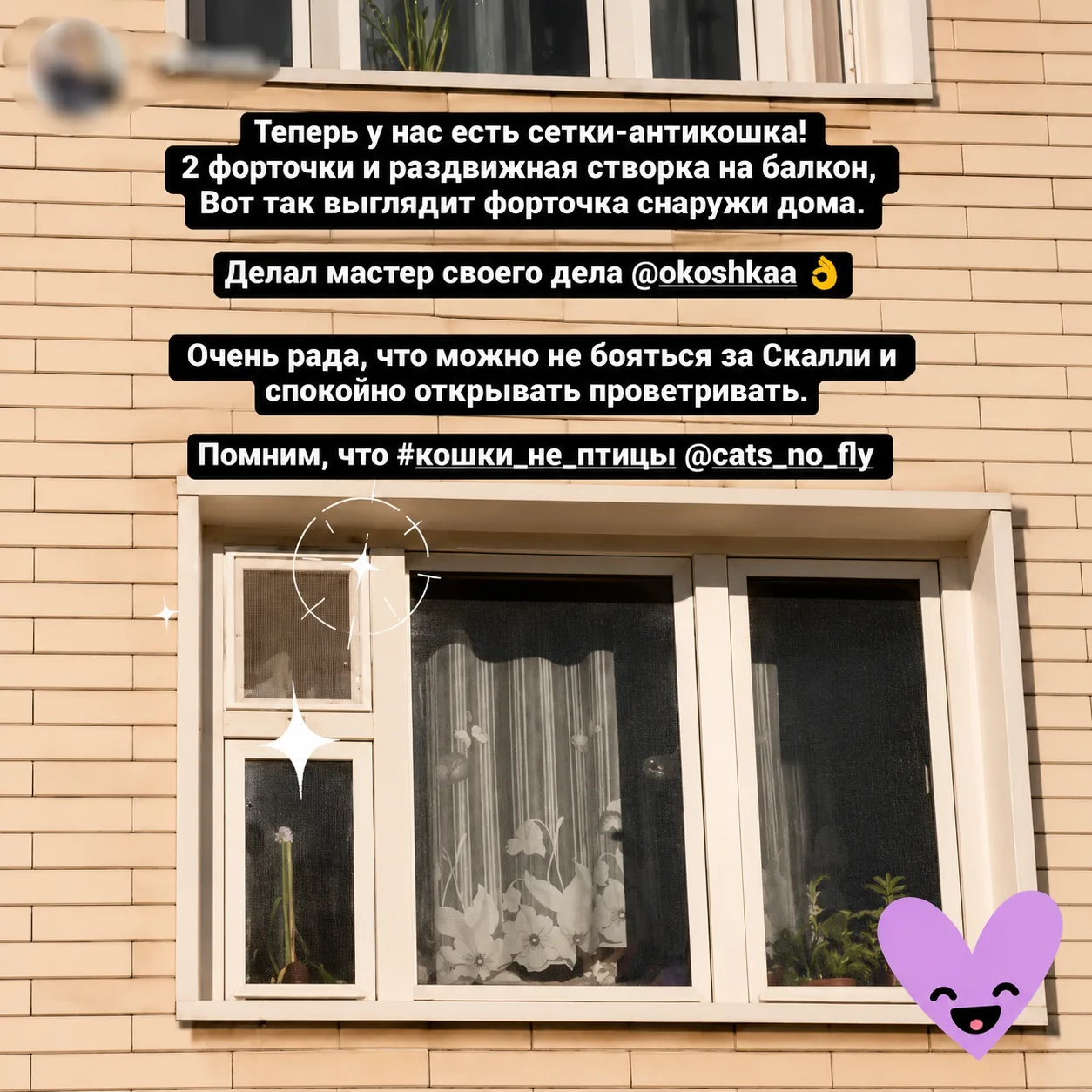Отзыв клиента ОКОШКА